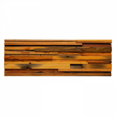 Ship Wood | Thin Strip 3D Mosaic Accent Wall Panel