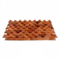 Ship Wood | Mountain Shape 3D Mosaic Accent Wall Panel